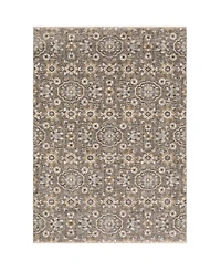 Oriental Weavers Maharaja 532D Gray and Tan 2'3" x 7'6" Runner Rug
