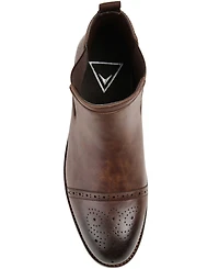 Vance Co. Garrett Men's Cap Toe Chelsea Boot
