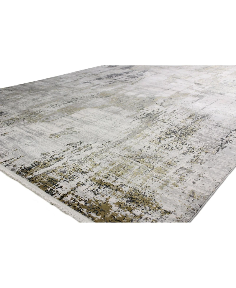 Bashian Charm Cha-03 Gray 7'9" x 9'9" Area Rug