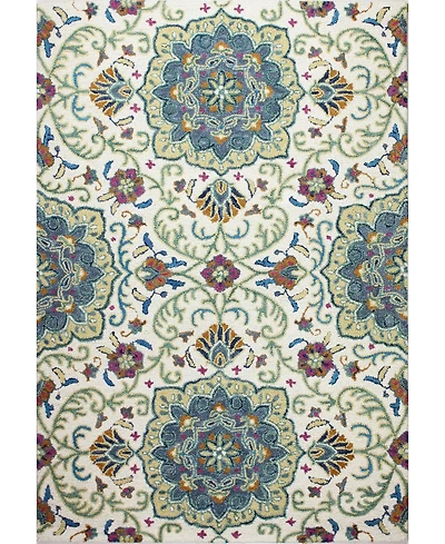 Closeout! Bashian Taron Val-06 Ivory 3'6" x 5'6" Area Rug