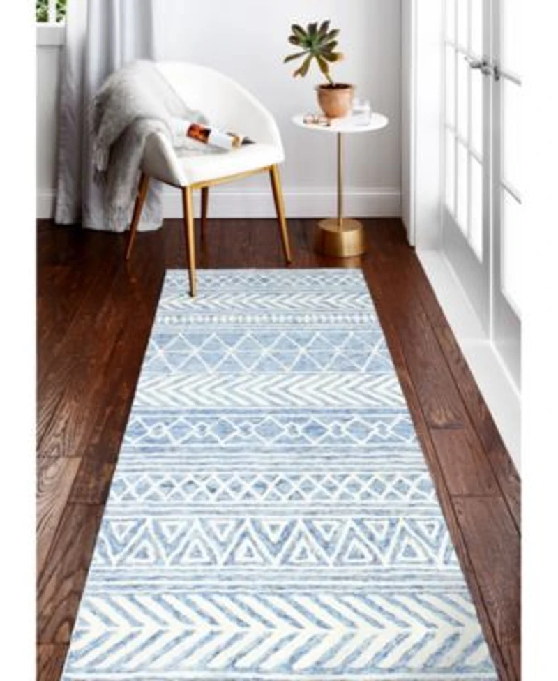 Bashian Taron Val 08 Denim Rug
