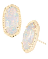Kendra Scott 14k Gold-Plated Oval Stone Stud Earrings