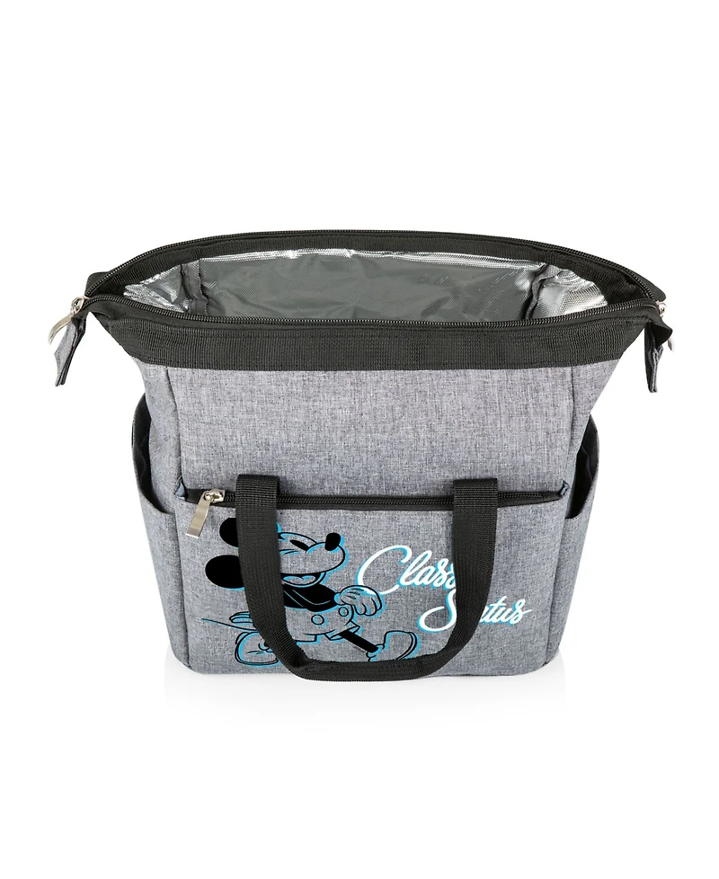 Disney Mickey Mouse Silhouette Coronado Canvas and Willow Basket Tote