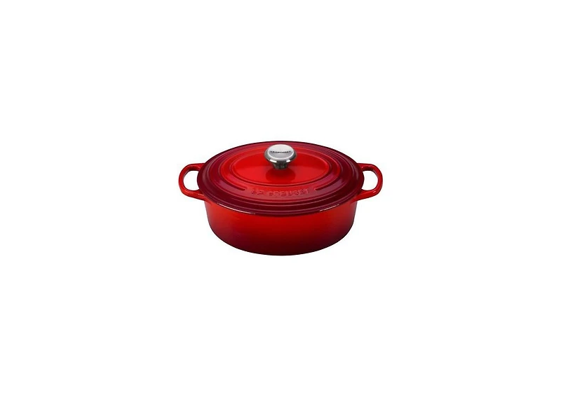 Le Creuset 2.75-Qt. Signature Enameled Cast Iron Oval Dutch Oven