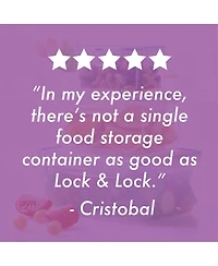 Lock n Lock Easy Essentials Basics 24-Pc. Food Storage Container Set