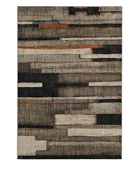 Closeout! Karastan Elements Compose Charcoal 5'3" x 7'10" Area Rug