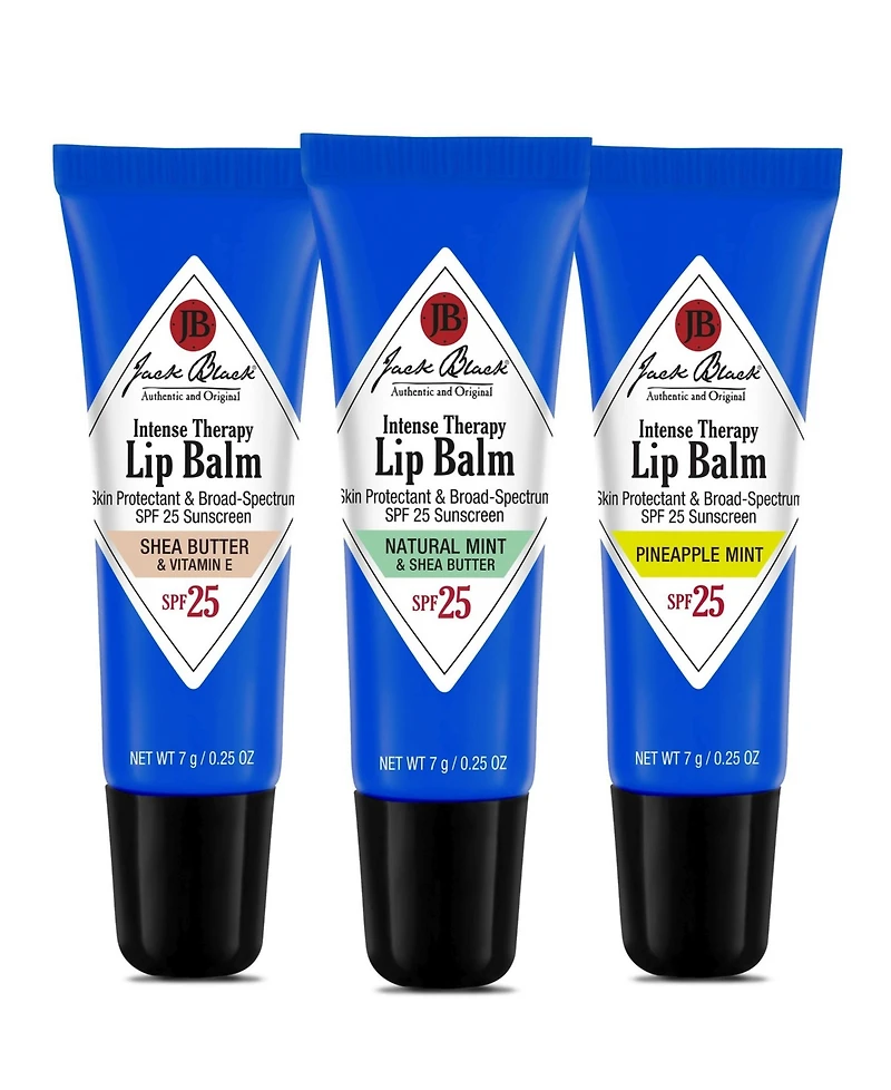 Jack Black 3-Pc. Lip Balm Set
