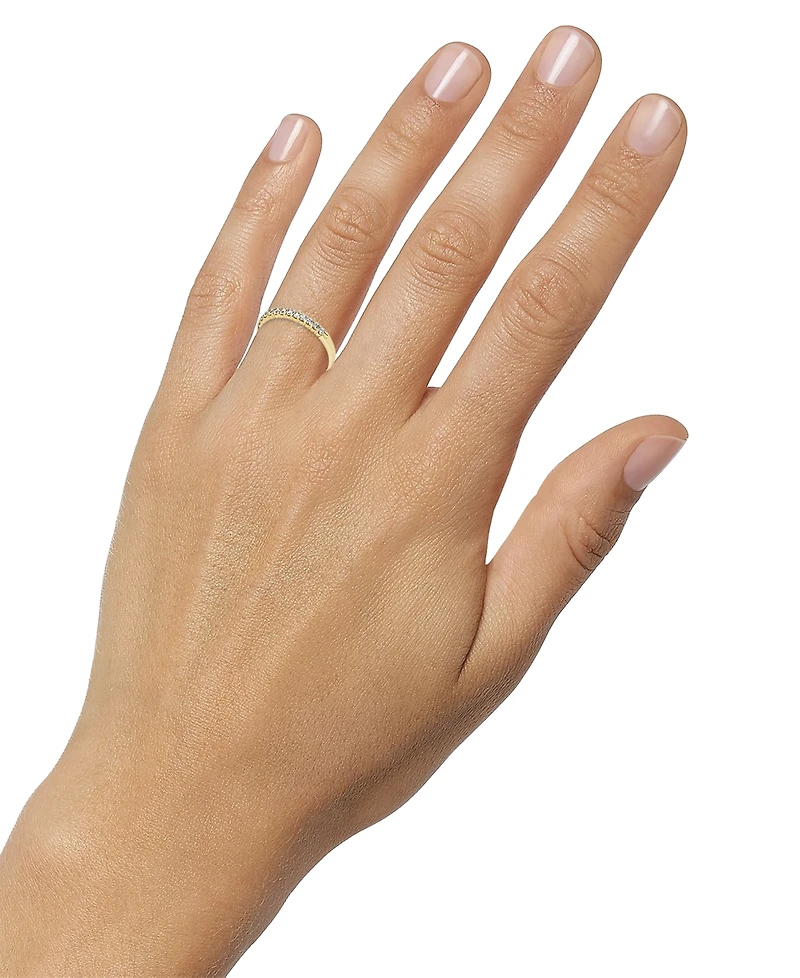 Diamond Band (1/4 ct. t.w.) 14k White, Yellow, or Rose Gold