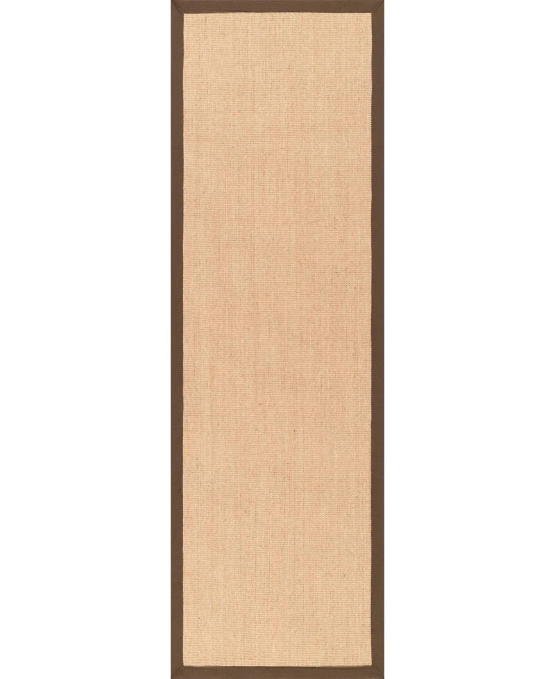 nuLoom Orsay ZHSS01E Brown 5' x 8' Area Rug