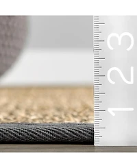 nuLoom Elijah BHSG01F Onyx 5' x 8' Area Rug
