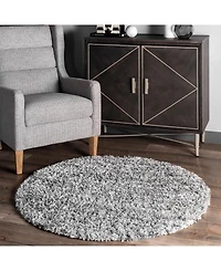 nuLoom Brooke KKEL04B Gray 5'3" x 7'7" Area Rug