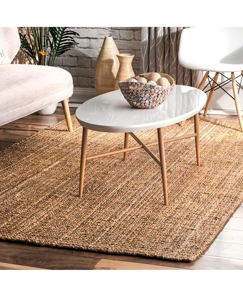 nuLoom Ashli CLWA01A Neutral 5' x 8' Area Rug