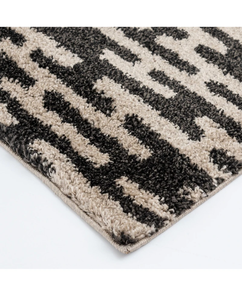 Closeout! Northern Weavers Austin Gordie Gray 5' x 7'3" Area Rug