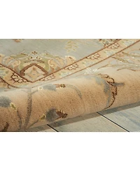 Nourison Home Persian Empire PE22 Aqua 5'3" x 7'5" Area Rug