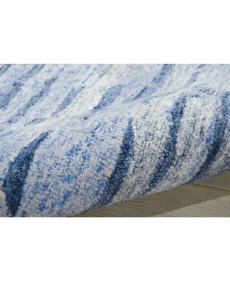 Nourison Home Gemstone Gem01 Cobalt Rug