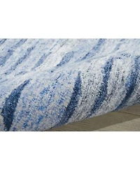 Nourison Home Gemstone Gem01 Cobalt Rug