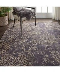Nourison Home Aldora Ald13 Cobalt Rug