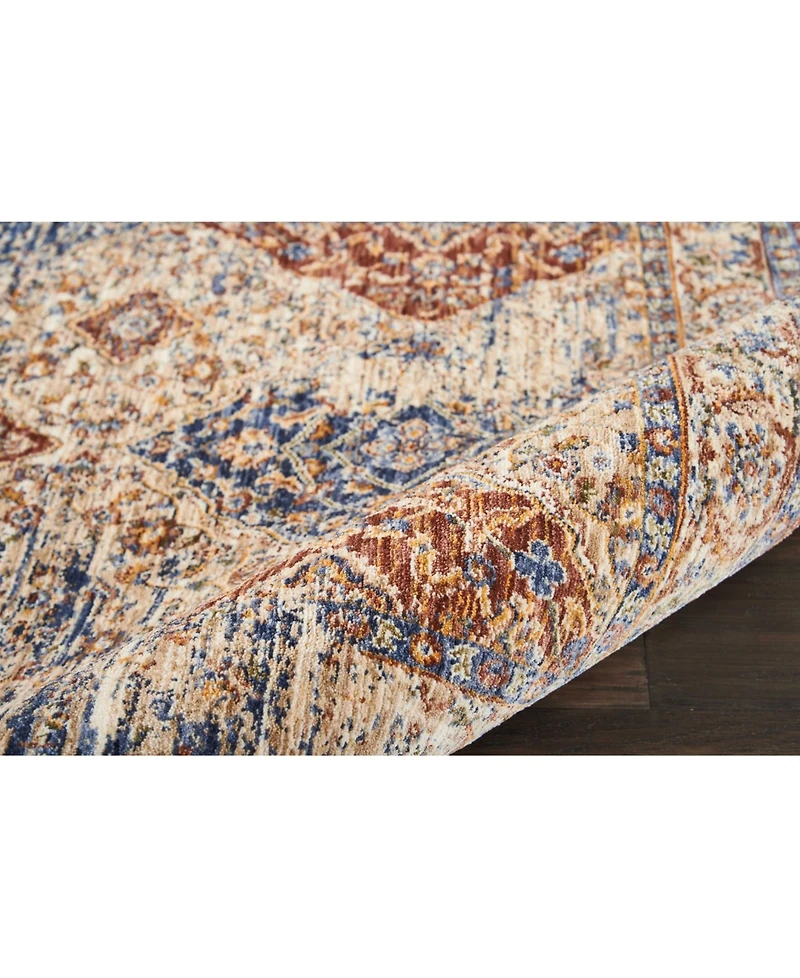 Closeout! Nourison Home Lagos LAG01 Cream 5'3" x 7'6" Area Rug