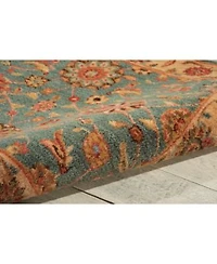 Nourison Home Living Treasures Li05 Aqua Rug