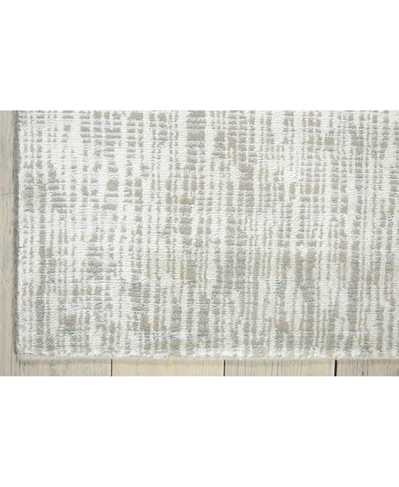 Nourison Home Starlight STA02 Gray 3'5" x 5'5" Area Rug