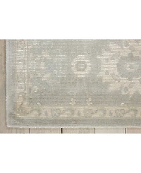 Nourison Home Luminance LUM06 Gray 2'3" x 8' Runner Rug