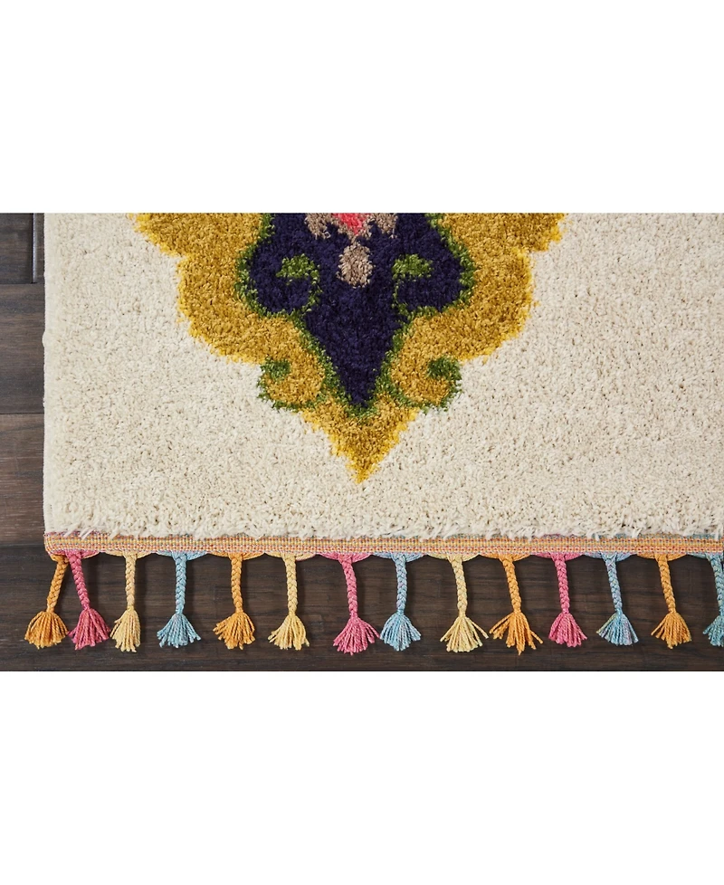 Closeout! Nourison Home Nomad NMD06 Ivory 7'10" x 10'6" Area Rug
