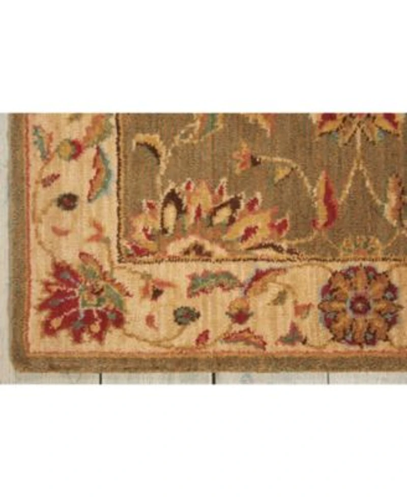 Nourison Home Living Treasures Li04 Green Rug