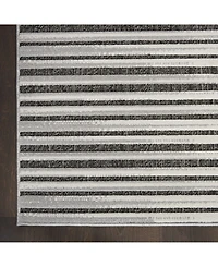 Nourison Home Key Largo KLG01 Onyx 2'2" x 7'6" Runner Rug