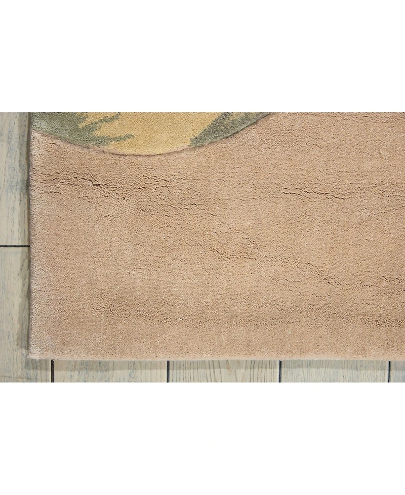 Nourison Home Tropics TS04 Beige 7'6" x 9'6" Area Rug