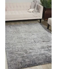 Nourison Home Gemstone Gem03 Charcoal Rug