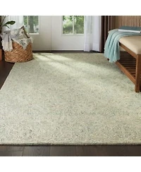 Nourison Home Azura Azm01 Ivory Gray Rug