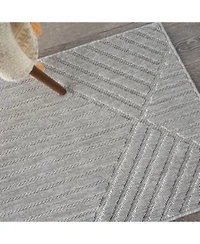Nourison Home Cozumel Czm05 Silver Rug