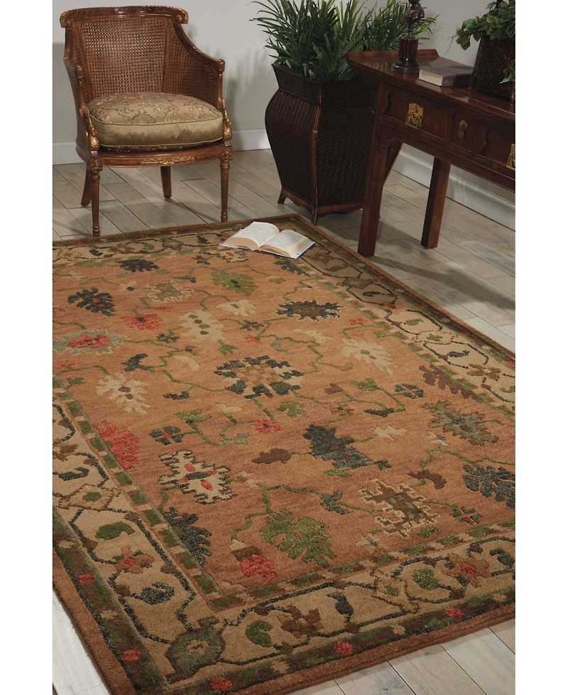 Nourison Home Tahoe TA05 Copper 5'6" x 8'6" Area Rug