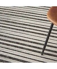 Nourison Home Key Largo KLG01 Onyx 4' x 6' Outdoor Area Rug