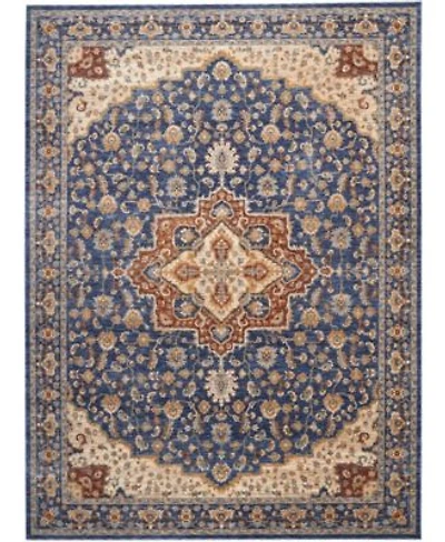 Closeout Nourison Home Lagos Lag01 Blue Rug