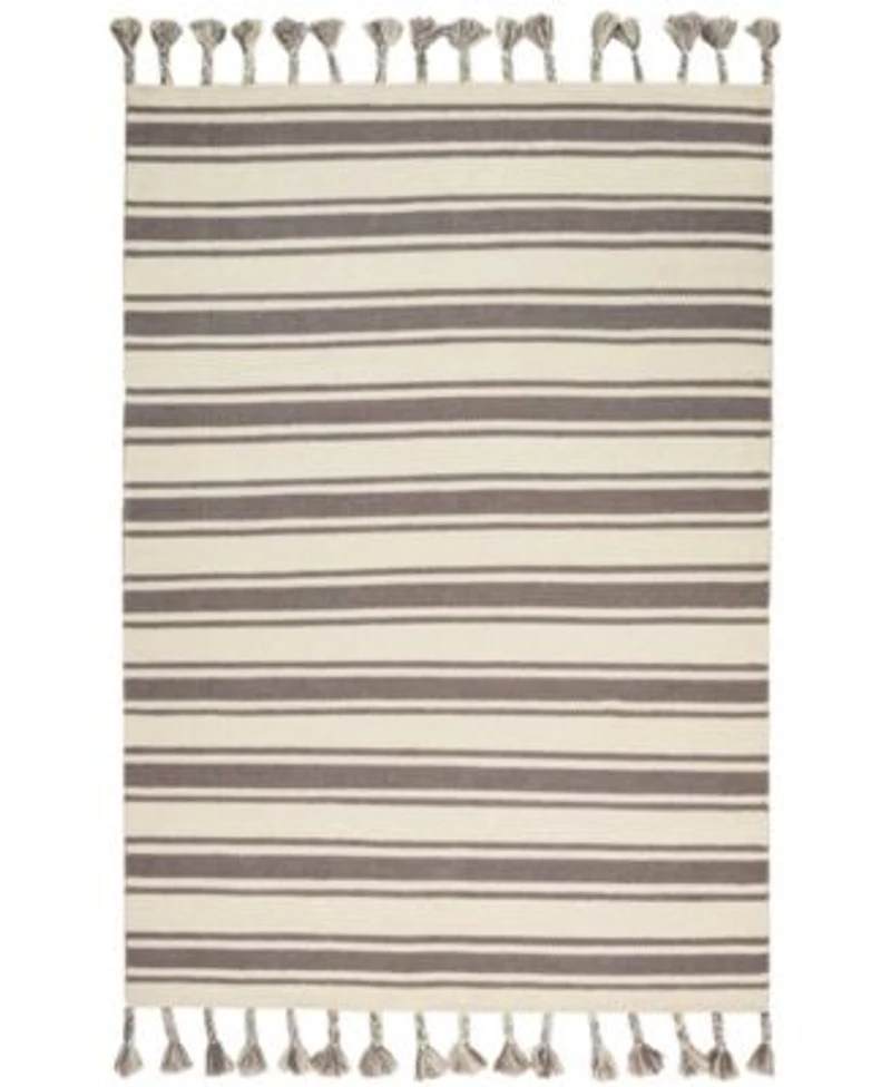 Nourison Home Rio Vista Dst01 Ivory Gray Rug