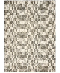 Nourison Home Deco Mod DEC03 Mist and Ivory 3'9" x 5'9" Area Rug
