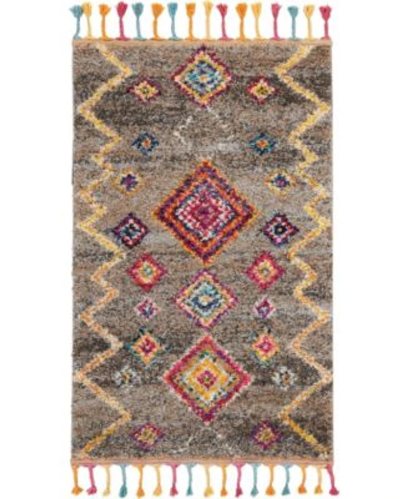 Closeout Nourison Home Nomad Nmd05 Gray Rug