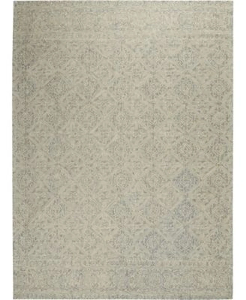 Nourison Home Azura Azm01 Ivory Gray Rug