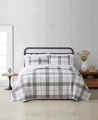 Cottage Classics Plaid 3-Piece Quilt Set