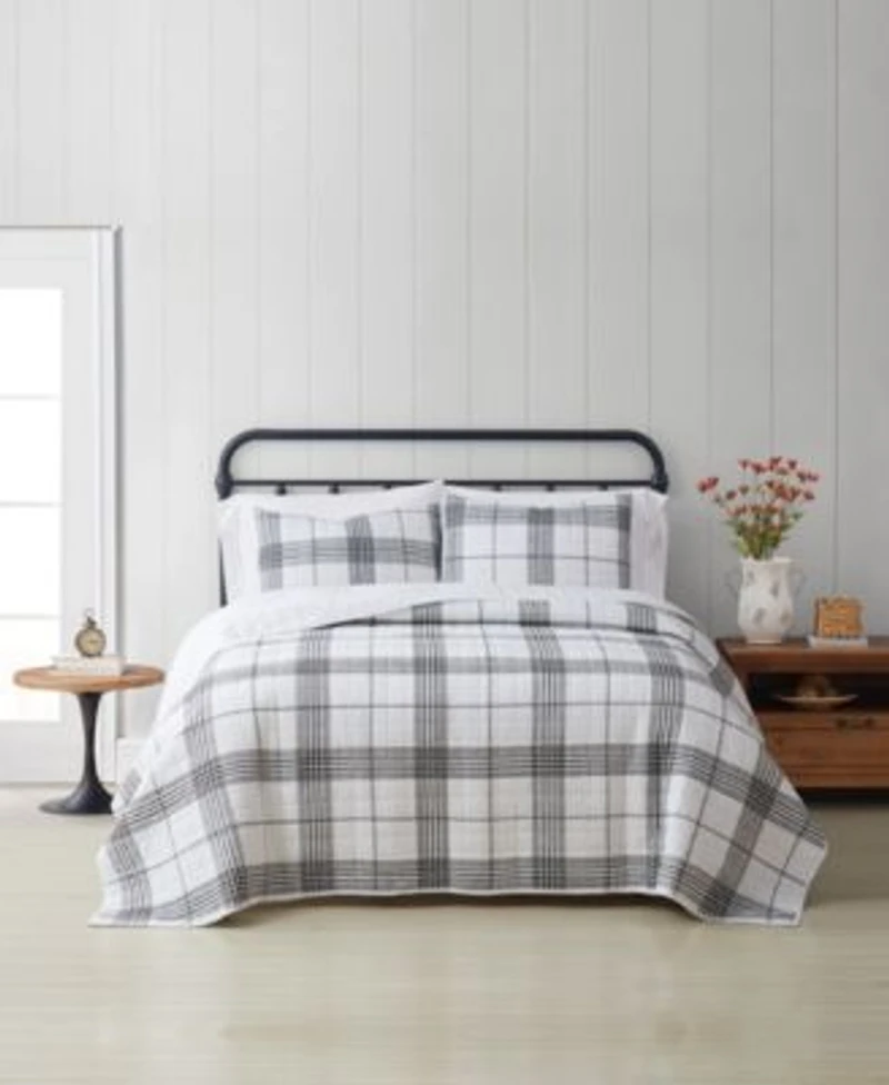 Cottage Classics Plaid Quilt Sets