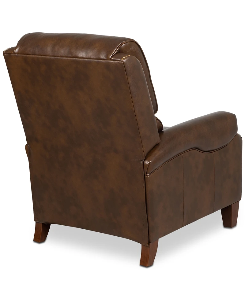 Arianlee Leather Push Back Recliner, Created for Macy's