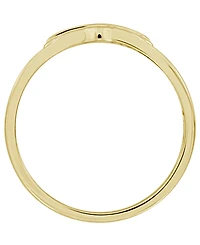 Men's Diamond Accent Band in 10K Yellow Gold