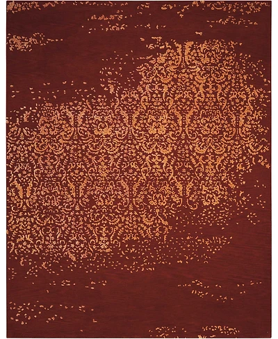 Nourison Home Opaline OPA08 Cinnabar 5'6" x 7'5" Area Rug