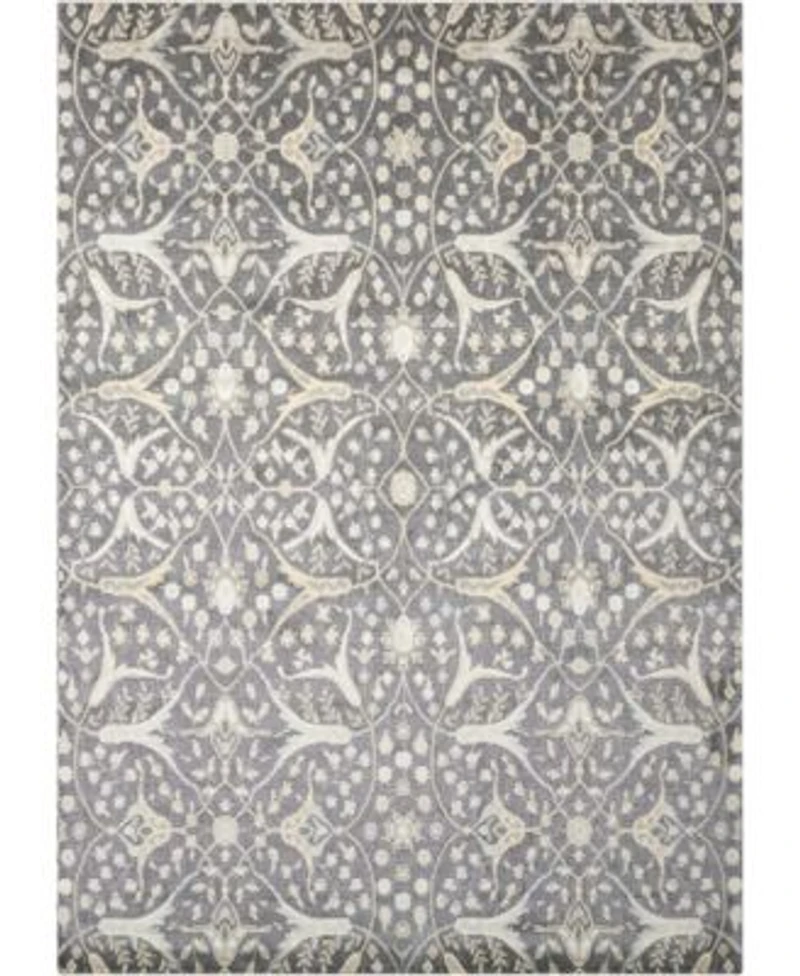 Nourison Home Luminance Lum08 Charcoal Rug