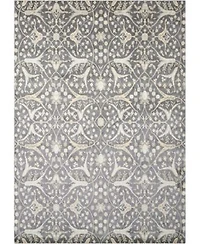 Nourison Home Luminance Lum08 Charcoal Rug