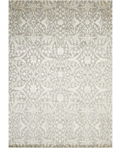 Nourison Home Luminance LUM08 Gray 5'3" x 7'5" Area Rug