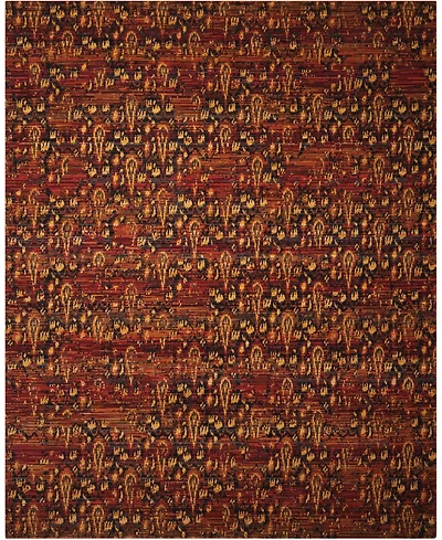 Closeout! Nourison Home Rhapsody RH014 Paprika 7'9" x 9'9" Area Rug