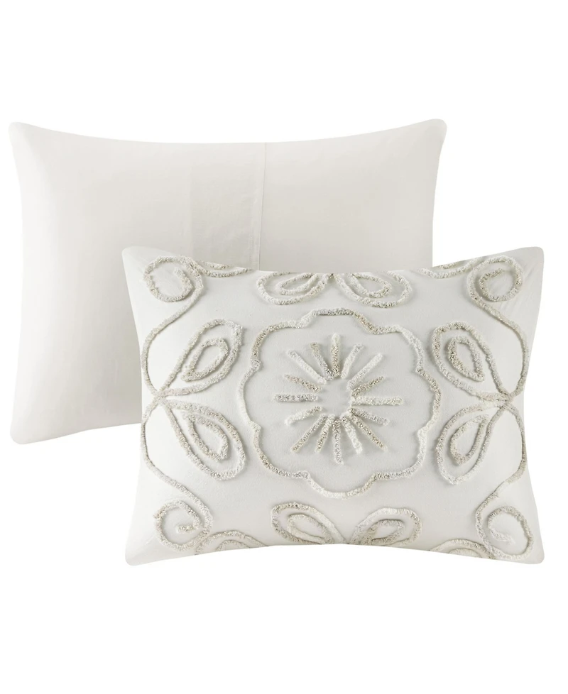 Madison Park Violette 3-Pc. Duvet Cover Set, Full/Queen