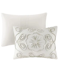 Madison Park Violette 3-Pc. Duvet Cover Set, Full/Queen